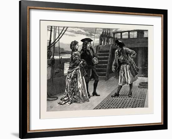 Dorothy Forster: He Bowed and Tried to Smile and to Look Loyal and Faithful-null-Framed Giclee Print