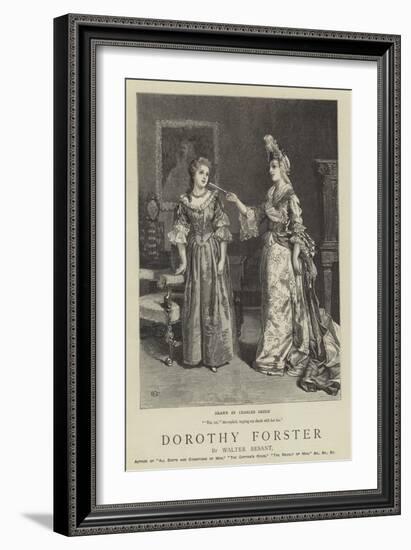 Dorothy Forster-Charles Green-Framed Giclee Print