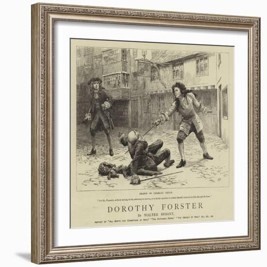 Dorothy Forster-Charles Green-Framed Giclee Print