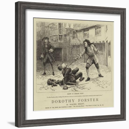 Dorothy Forster-Charles Green-Framed Giclee Print