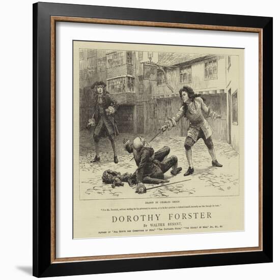 Dorothy Forster-Charles Green-Framed Giclee Print