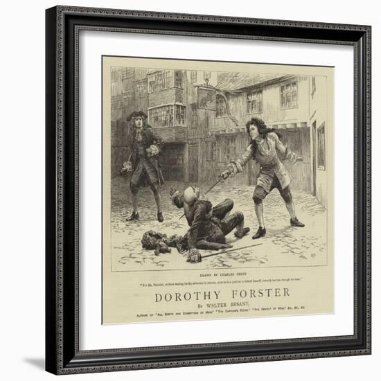 Dorothy Forster-Charles Green-Framed Giclee Print