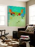 Textured Abstract Painting. Hand Painted Colorful Background with Space for Text.-Dorothy Gaziano-Art Print