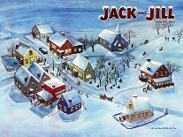 All Is Calm - Jack and Jill, January 1950-Dorothy Jones-Framed Premier Image Canvas