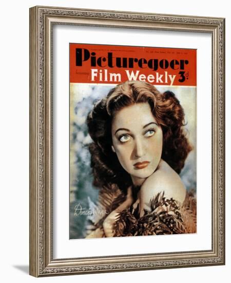 Dorothy Lamour, American Actress, 1941-null-Framed Giclee Print