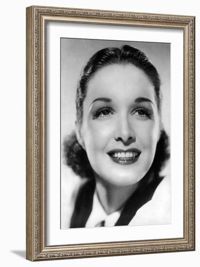 Dorothy Lamour, American Actress, C1930S-C1940S-null-Framed Giclee Print