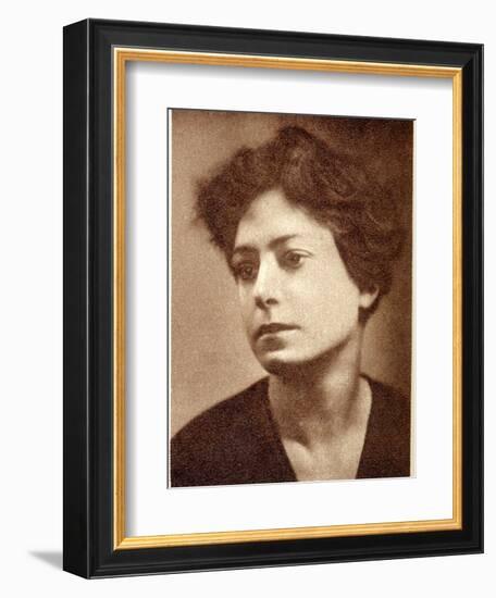 Dorothy Parker American Writer-null-Framed Photographic Print