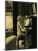 Dorothy Playing the Piano, 30th November 1931-George Adamson-Mounted Giclee Print