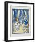 Dorothy, the Tin Woodman and the Scarecrow-William Denslow-Framed Giclee Print
