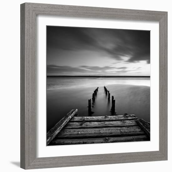 Dorset Jetty-Rob Cherry-Framed Giclee Print