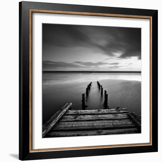 Dorset Jetty-Rob Cherry-Framed Giclee Print