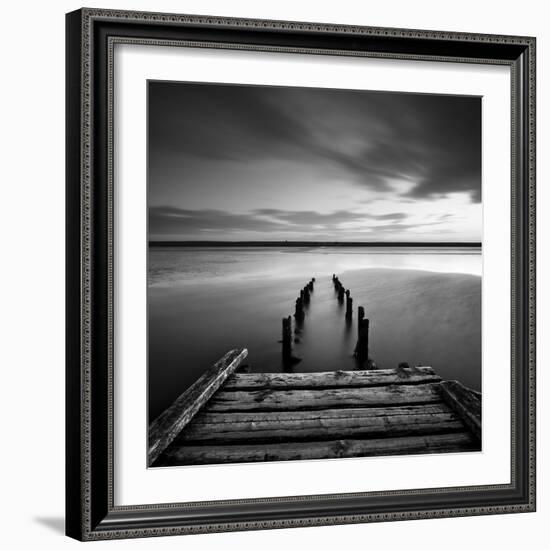 Dorset Jetty-Rob Cherry-Framed Giclee Print