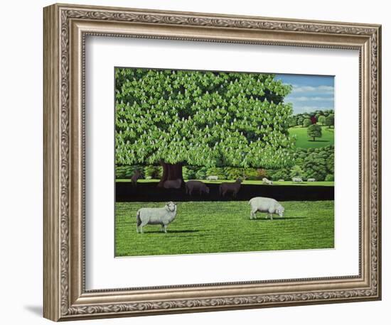 Dorset Parkland, 2007-Liz Wright-Framed Giclee Print