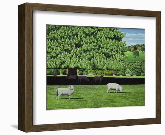 Dorset Parkland, 2007-Liz Wright-Framed Giclee Print