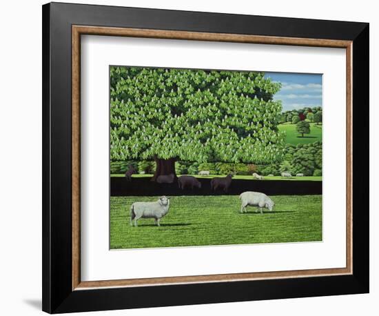 Dorset Parkland, 2007-Liz Wright-Framed Giclee Print