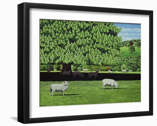 Dorset Parkland, 2007-Liz Wright-Framed Giclee Print