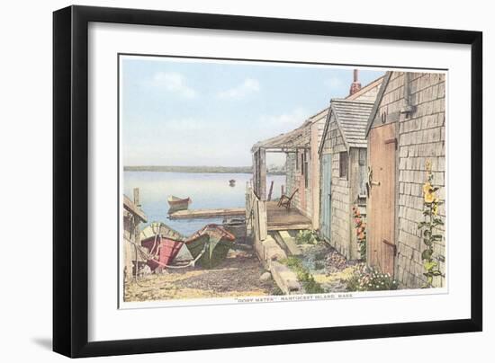 Dory Mates, Nantucket, Massachusetts-null-Framed Art Print