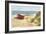 Dory on Beach, Wauwinet, Nantucket, Massachusetts-null-Framed Art Print