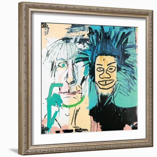 Dos Cabezas, 1982-Jean-Michel Basquiat-Framed Giclee Print