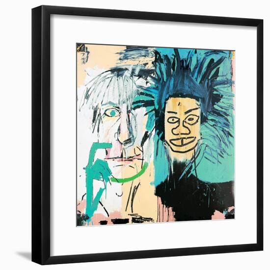 Dos Cabezas, 1982-Jean-Michel Basquiat-Framed Giclee Print