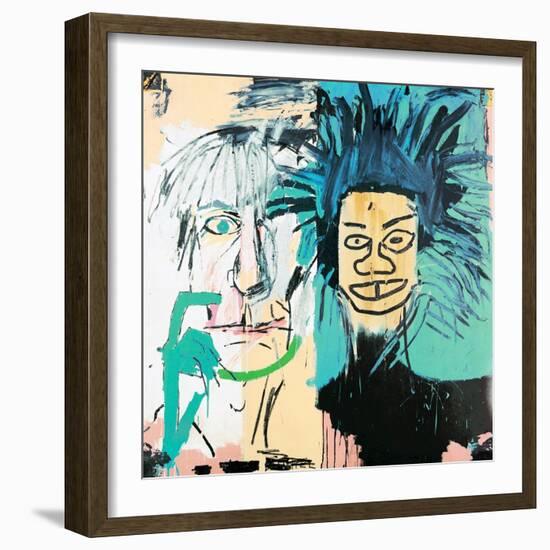 Dos Cabezas, 1982-Jean-Michel Basquiat-Framed Giclee Print