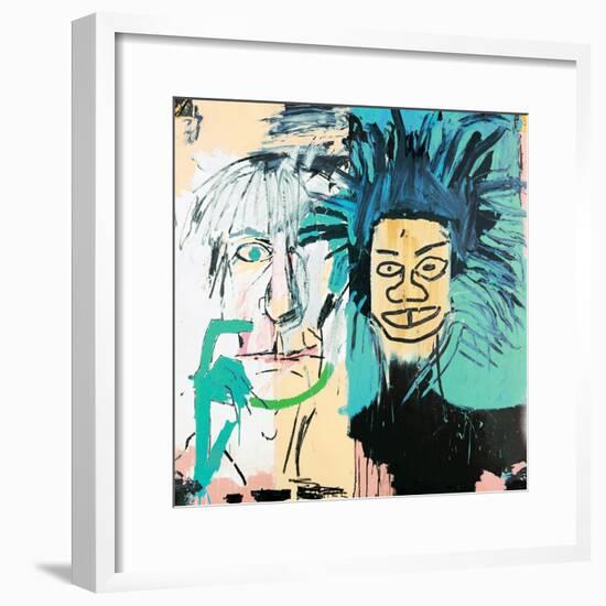 Dos Cabezas, 1982-Jean-Michel Basquiat-Framed Giclee Print