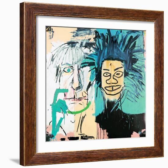 Dos Cabezas, 1982-Jean-Michel Basquiat-Framed Giclee Print