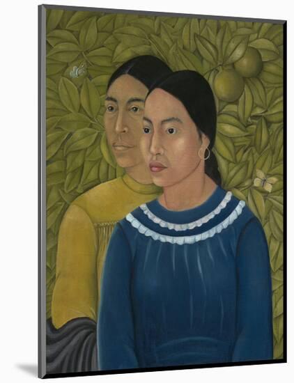 Dos Mujeres (Salvadora y Herminia), 1928-Frida Kahlo-Mounted Art Print
