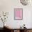 Dot and Poodle Pink-Ikuko Kowada-Framed Giclee Print displayed on a wall