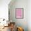 Dot and Poodle Pink-Ikuko Kowada-Framed Giclee Print displayed on a wall