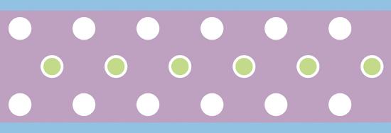 Dot L Stick Border Wall Decal Purple By Art Dot L Stick Border Wall Decal Purple