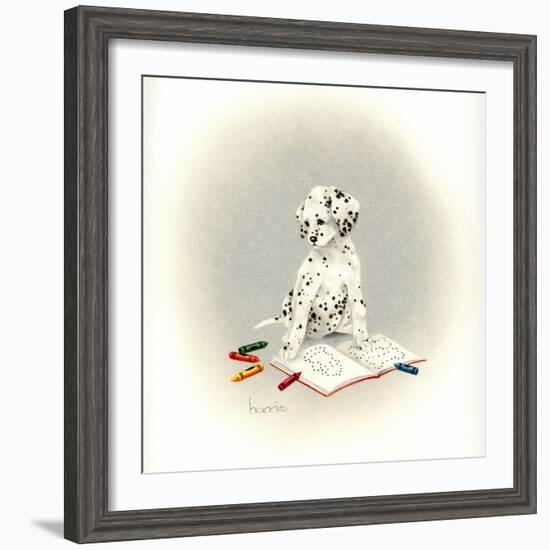 Dot to Dot-Peggy Harris-Framed Giclee Print