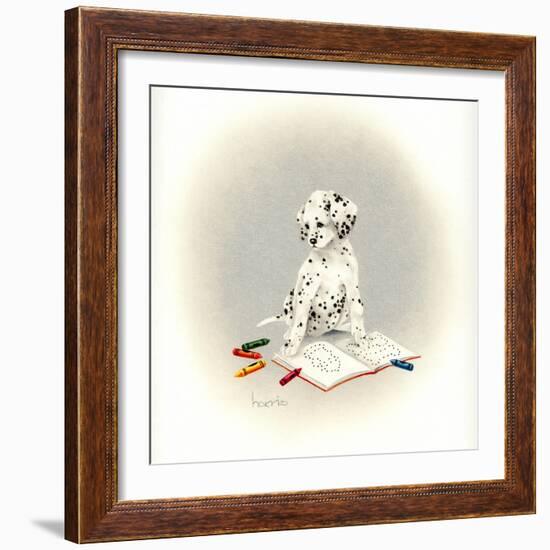 Dot to Dot-Peggy Harris-Framed Giclee Print