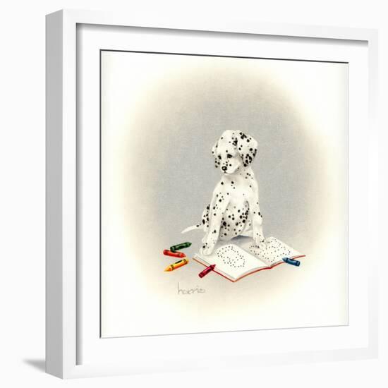 Dot to Dot-Peggy Harris-Framed Giclee Print