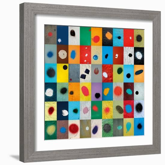 Dot-Sharon Elphick-Framed Art Print