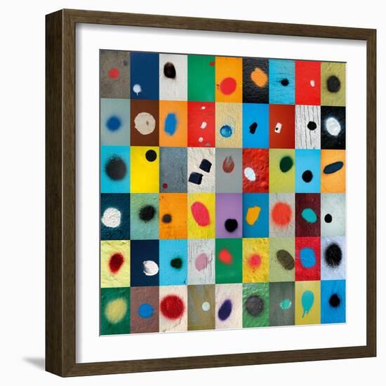 Dot-Sharon Elphick-Framed Art Print