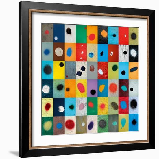 Dot-Sharon Elphick-Framed Art Print