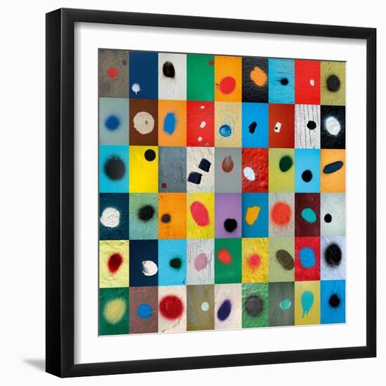 Dot-Sharon Elphick-Framed Art Print