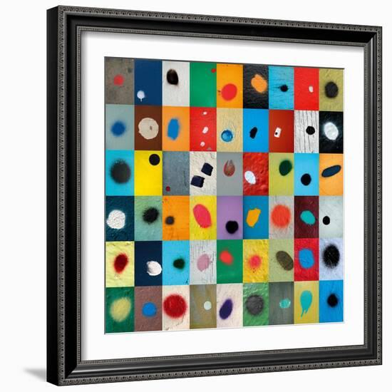 Dot-Sharon Elphick-Framed Art Print