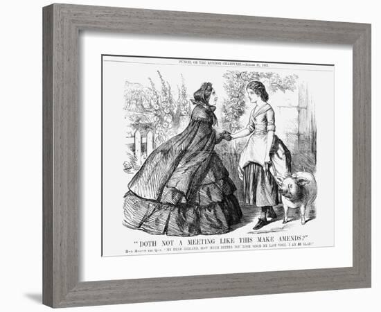 Doth Not a Meeting Like This Make Amends?, 1861-null-Framed Giclee Print