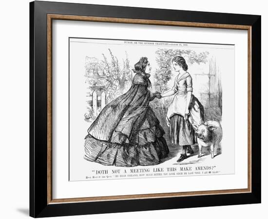 Doth Not a Meeting Like This Make Amends?, 1861-null-Framed Giclee Print