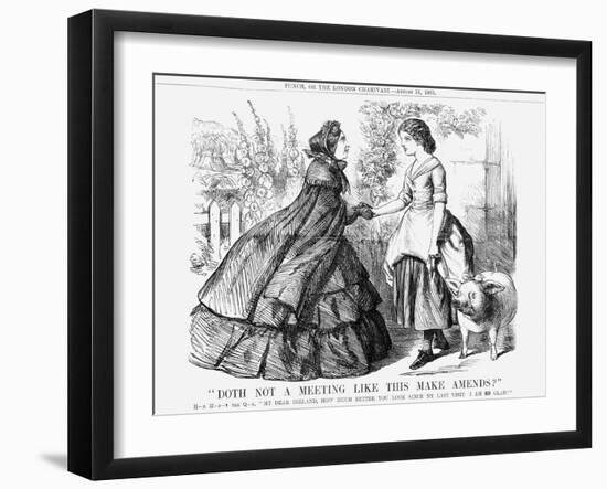 Doth Not a Meeting Like This Make Amends?, 1861-null-Framed Giclee Print
