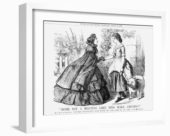 Doth Not a Meeting Like This Make Amends?, 1861-null-Framed Giclee Print