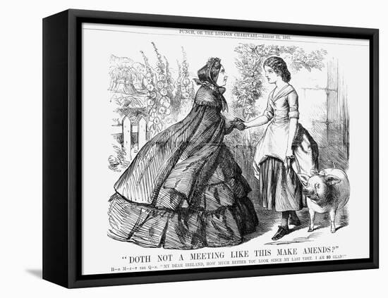 Doth Not a Meeting Like This Make Amends?, 1861-null-Framed Premier Image Canvas
