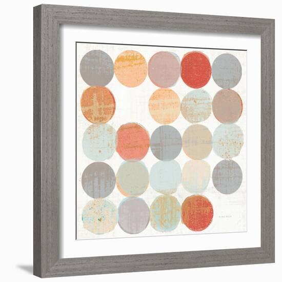Dots II Square I-Michael Mullan-Framed Art Print