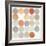 Dots II Square I-Michael Mullan-Framed Art Print