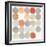 Dots II Square I-Michael Mullan-Framed Art Print