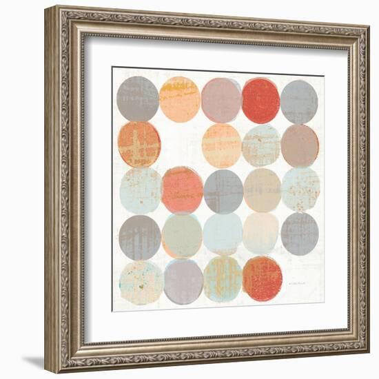 Dots II Square I-Michael Mullan-Framed Art Print