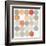 Dots II Square I-Michael Mullan-Framed Art Print