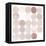 Dots II Square II Blush-Michael Mullan-Framed Stretched Canvas